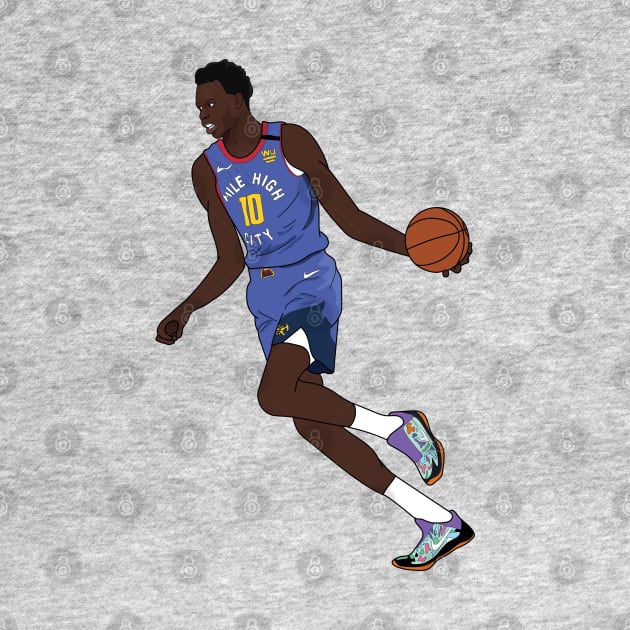 Bol Bol Denver Nuggets by xavierjfong